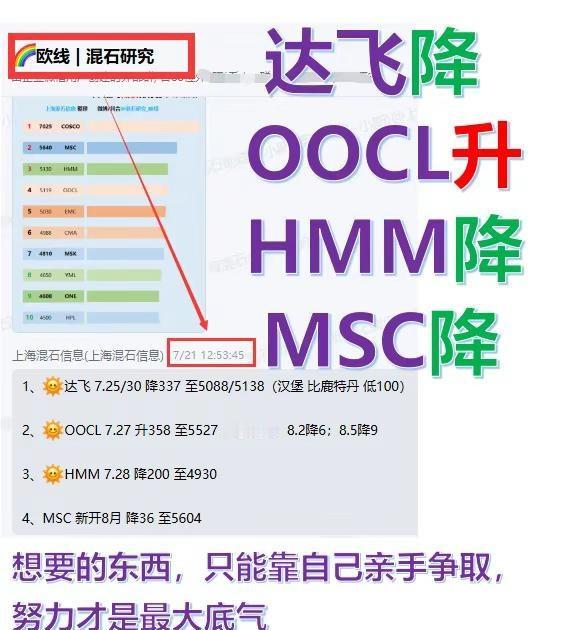 十大船司谁主沉浮？混石原创汇总：oa联盟 达飞  中远   东方海外 长荣双子星