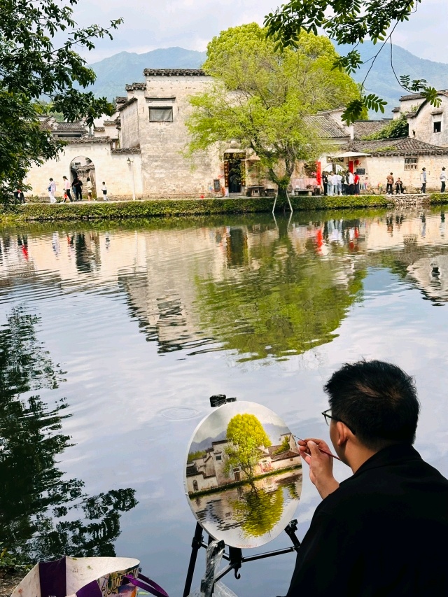 四川农业大学雅安校区 南湖春水，笔墨绘徽风。生活手记朋友圈文案 雅安