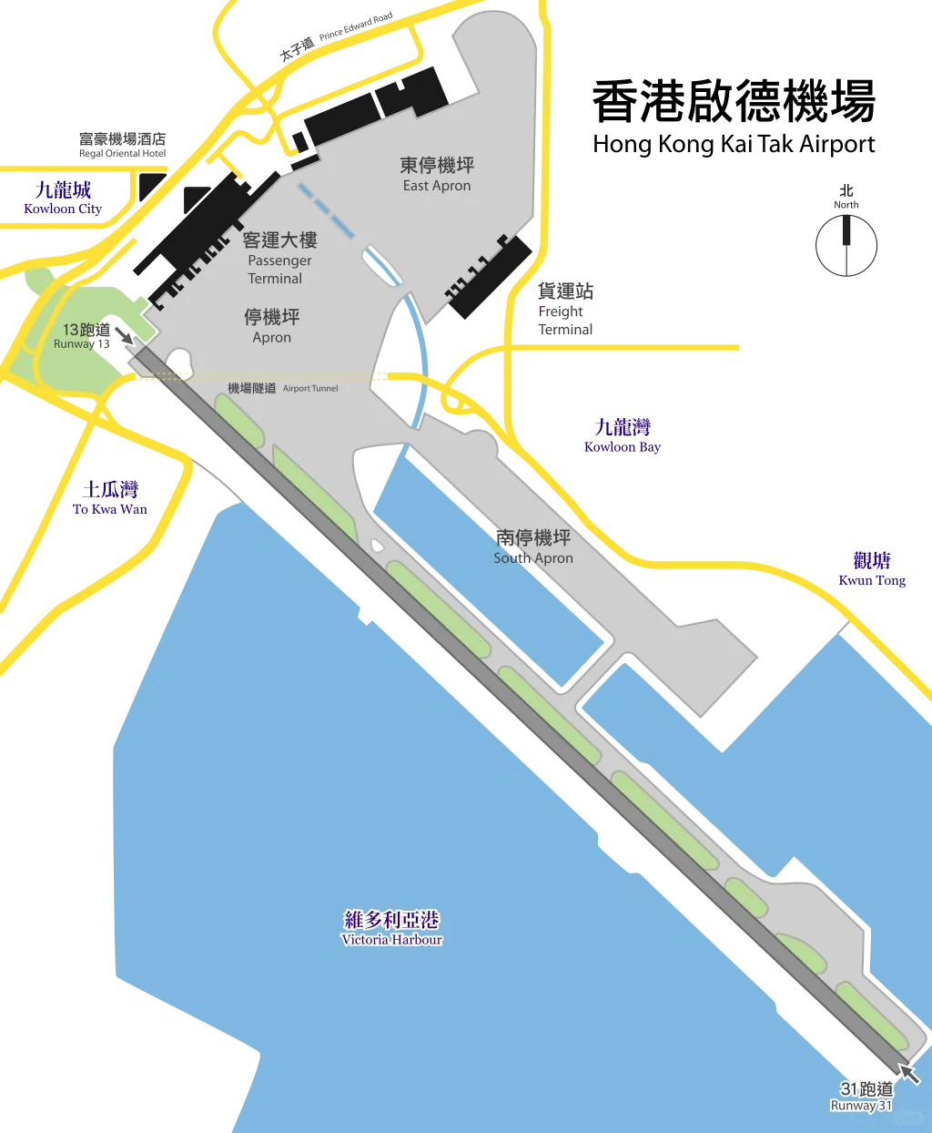 🇭🇰香港启德机场✈️