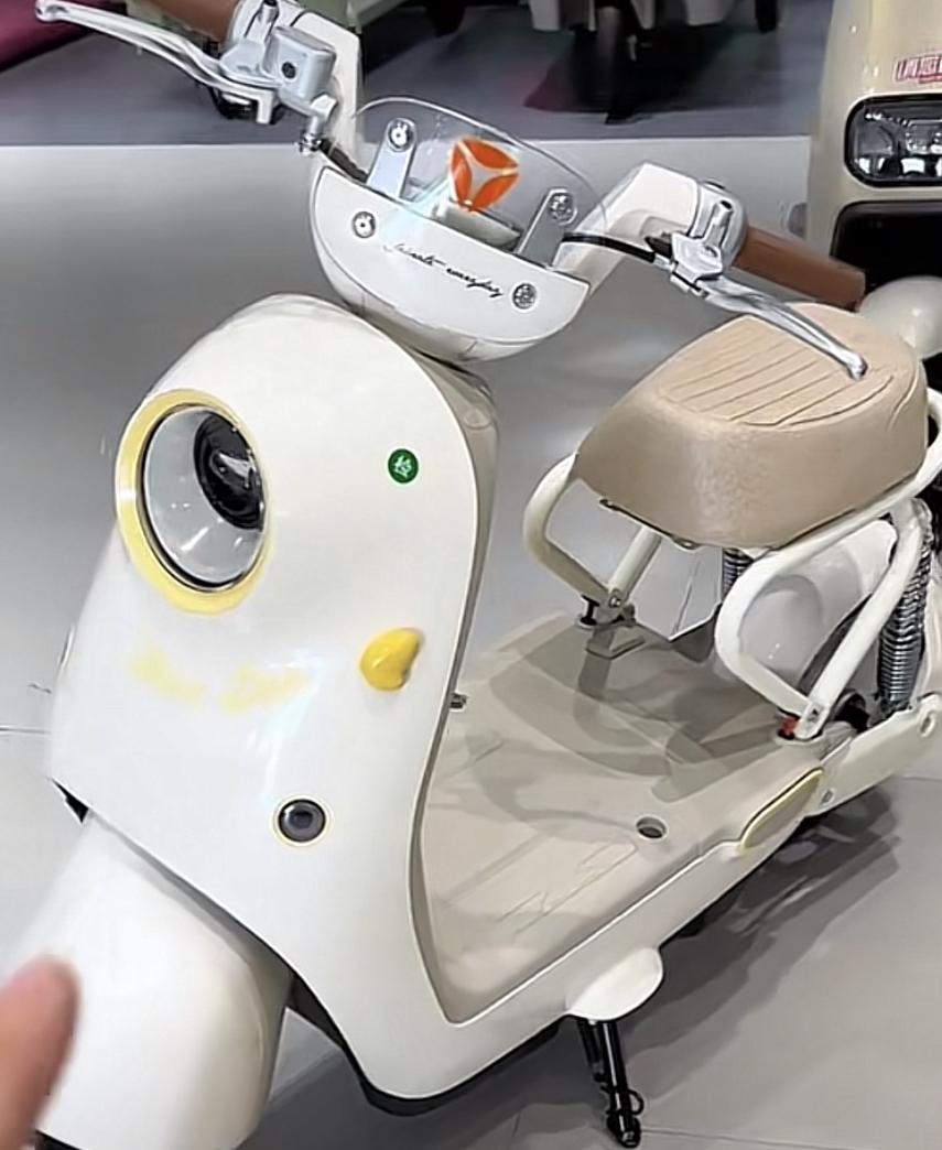 这是今年9月之后的新新国标电动车，这种设计，使我明白什么是“简装出发”了。

以