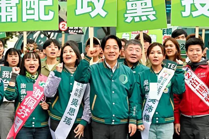 【“台独”分子赖清德叫嚣：要用选票“粉碎中国（大陆）介选”】
近日赖清德又祭出了