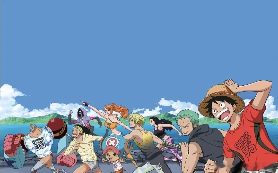 #海贼王治愈了我整个青春# 它教会了我友情、勇气和坚持。每当我遇到困难，都会想起