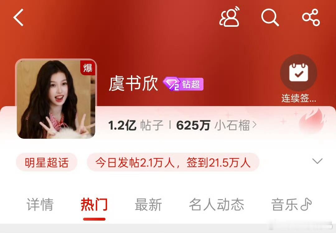 虞书欣[超话] 虞书欣超话又爆了舒心是爆爆欣，鱼丝是话痨[NO][NO] ​​​