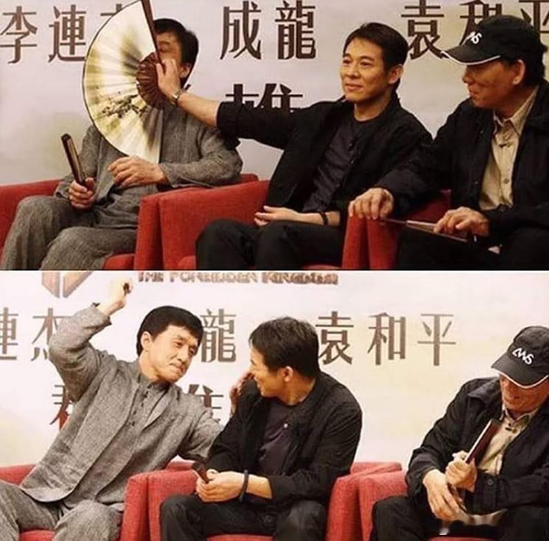 今年贺岁档又有：成龙、李连杰、袁和平。