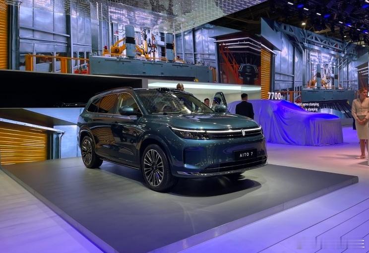 2024巴黎车展，来看看有哪些中国车新款问界M5/M7首次海外亮相，该车在海外命