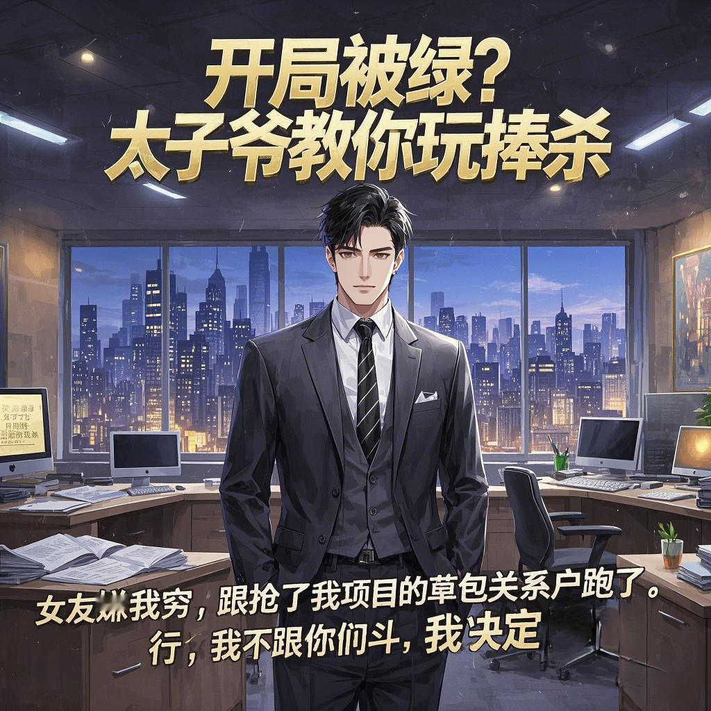女友嫌我穷，跟抢了我项目的草包关系户跑了。
他俩当我面炫耀新表，嘲讽我没本事，以