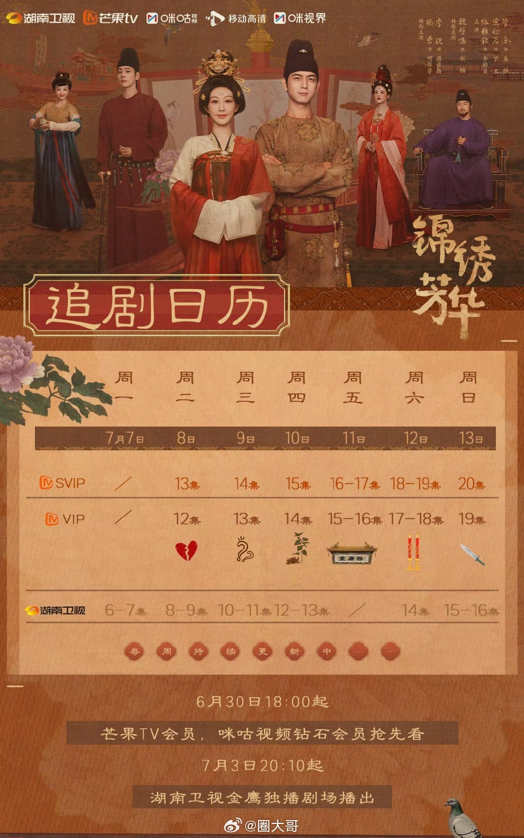 锦绣芳华断更一天哦莫，《锦绣芳华》剧组好狠的心啊！杨紫、李现新剧居然要断更一天了