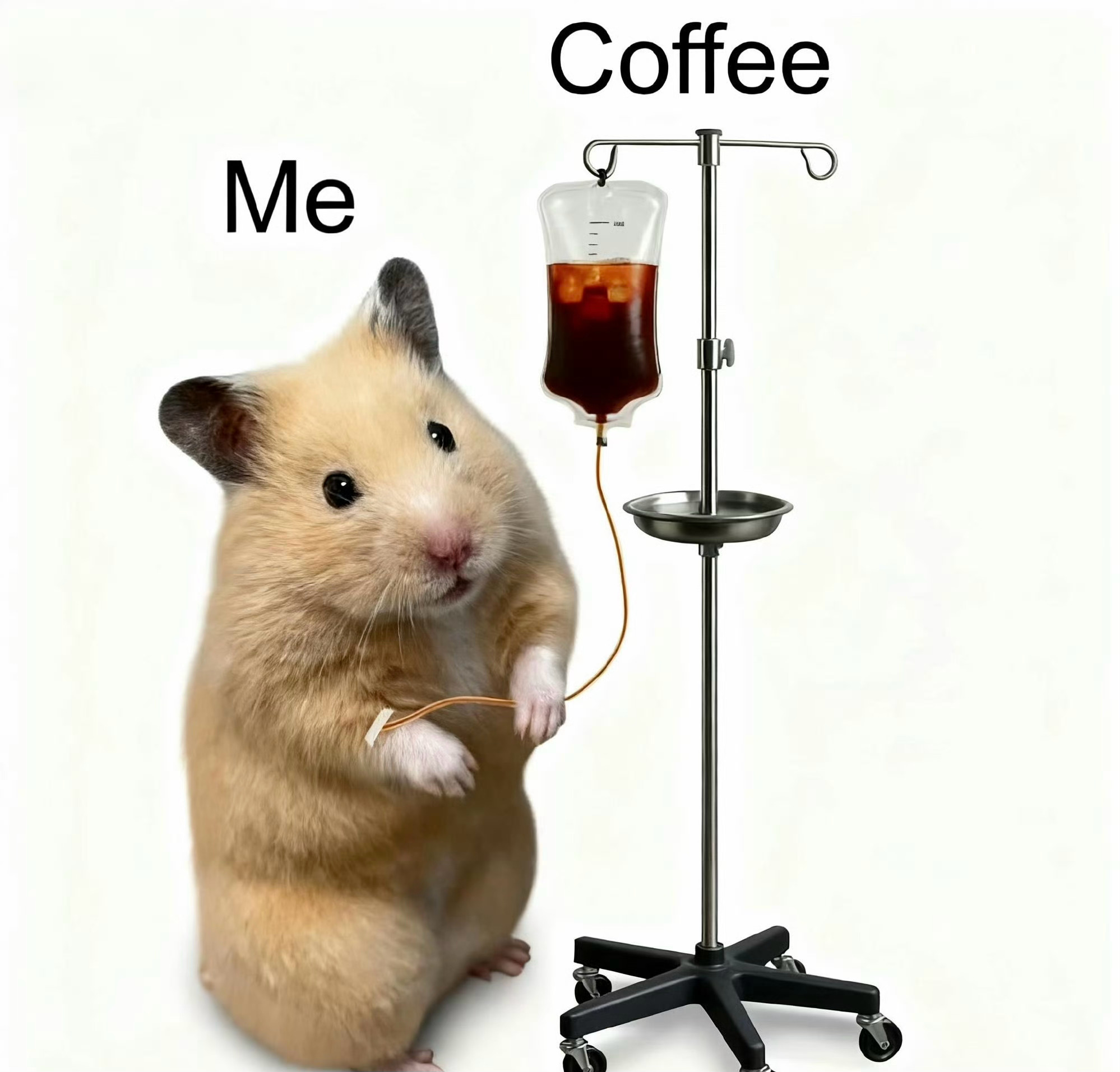 冷知识：咖啡是穷人的饮料，因为有钱人困了可以直接睡一觉。