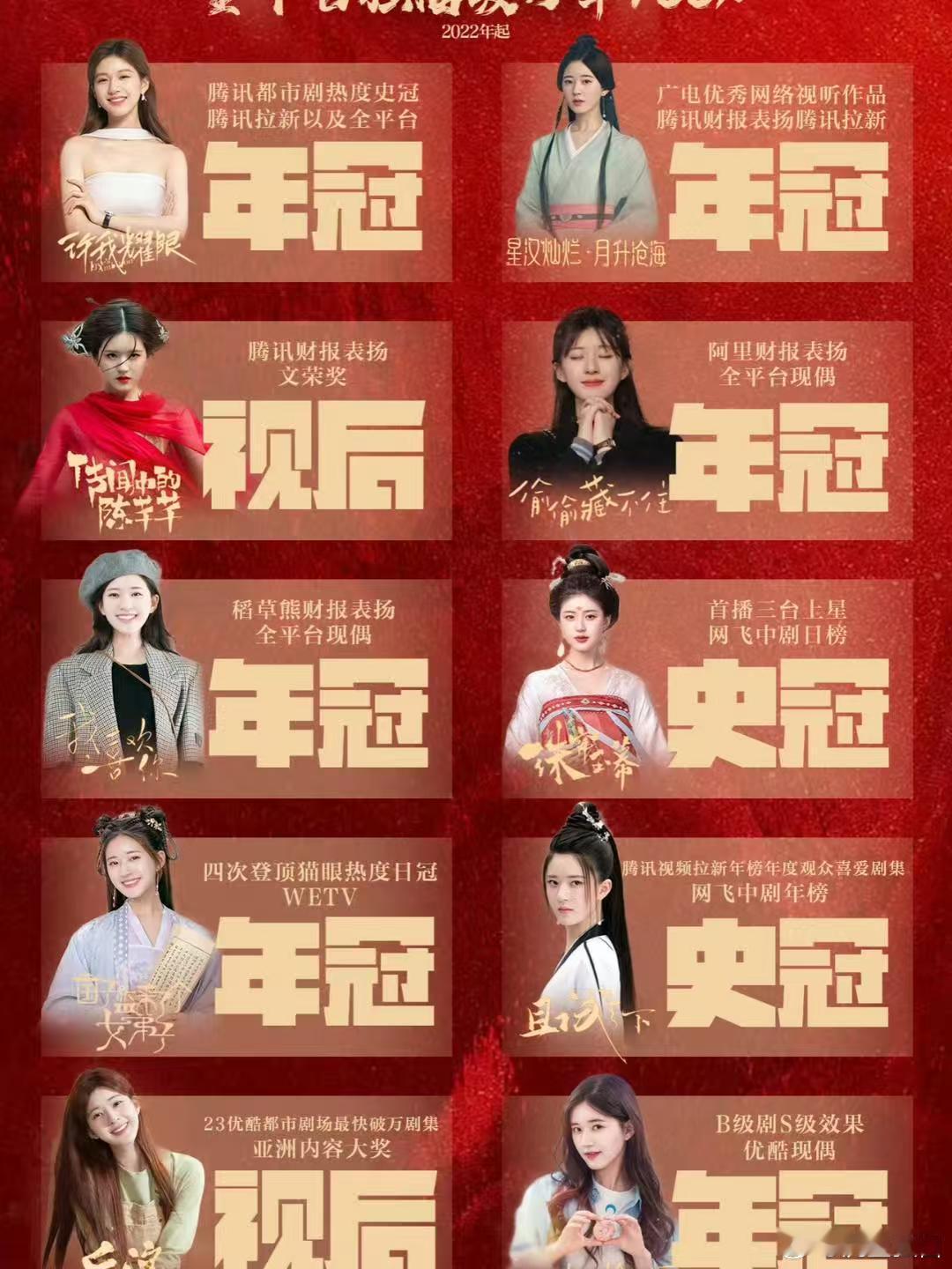 在抖赵露思是所有演员类的王者，张凌赫还不是对手。 
