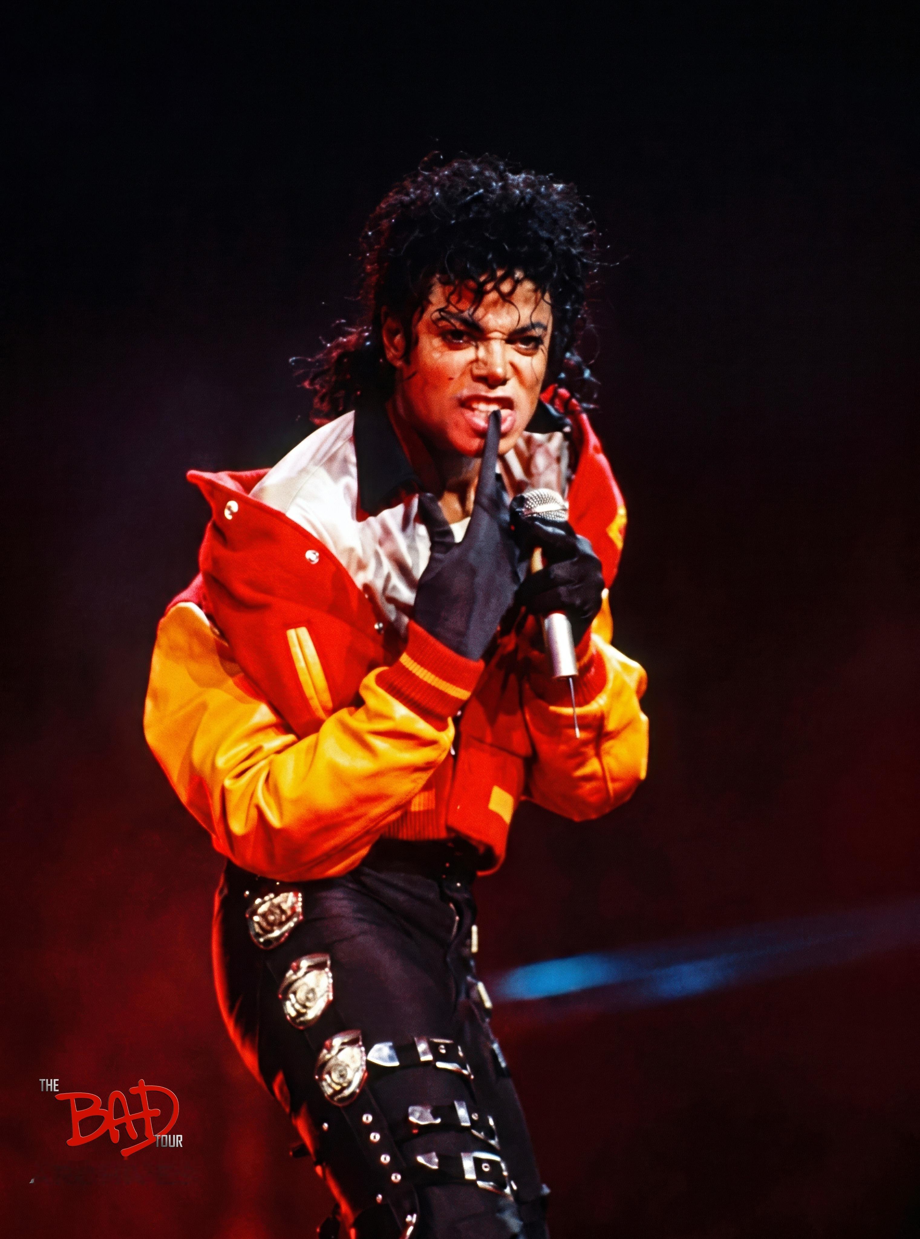 迈克尔杰克逊  Bad tour 1988帅～ 