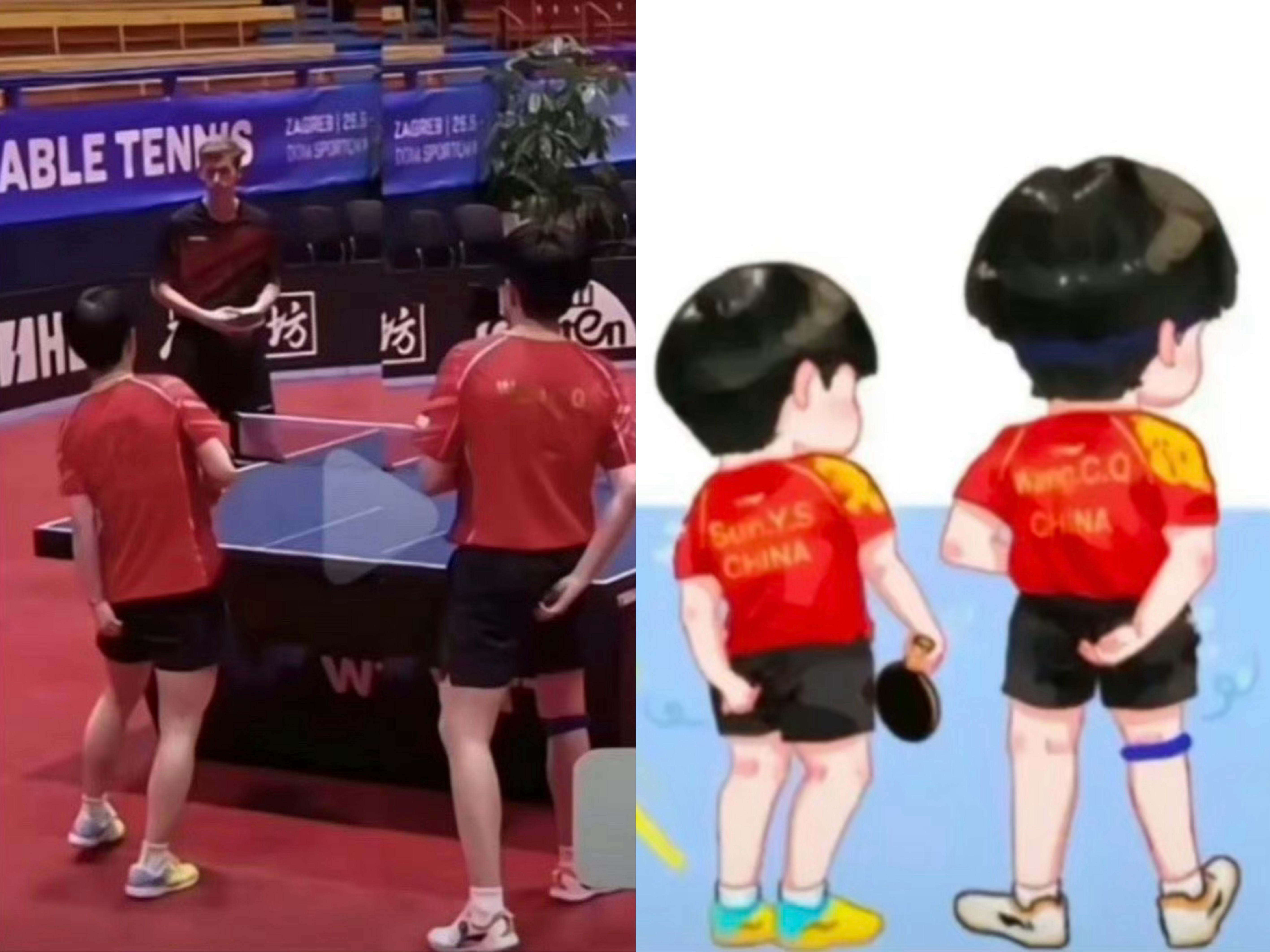 李宁设计的混双短裤，李宁:好小众的塌房方式[哈哈][哈哈] ​​​