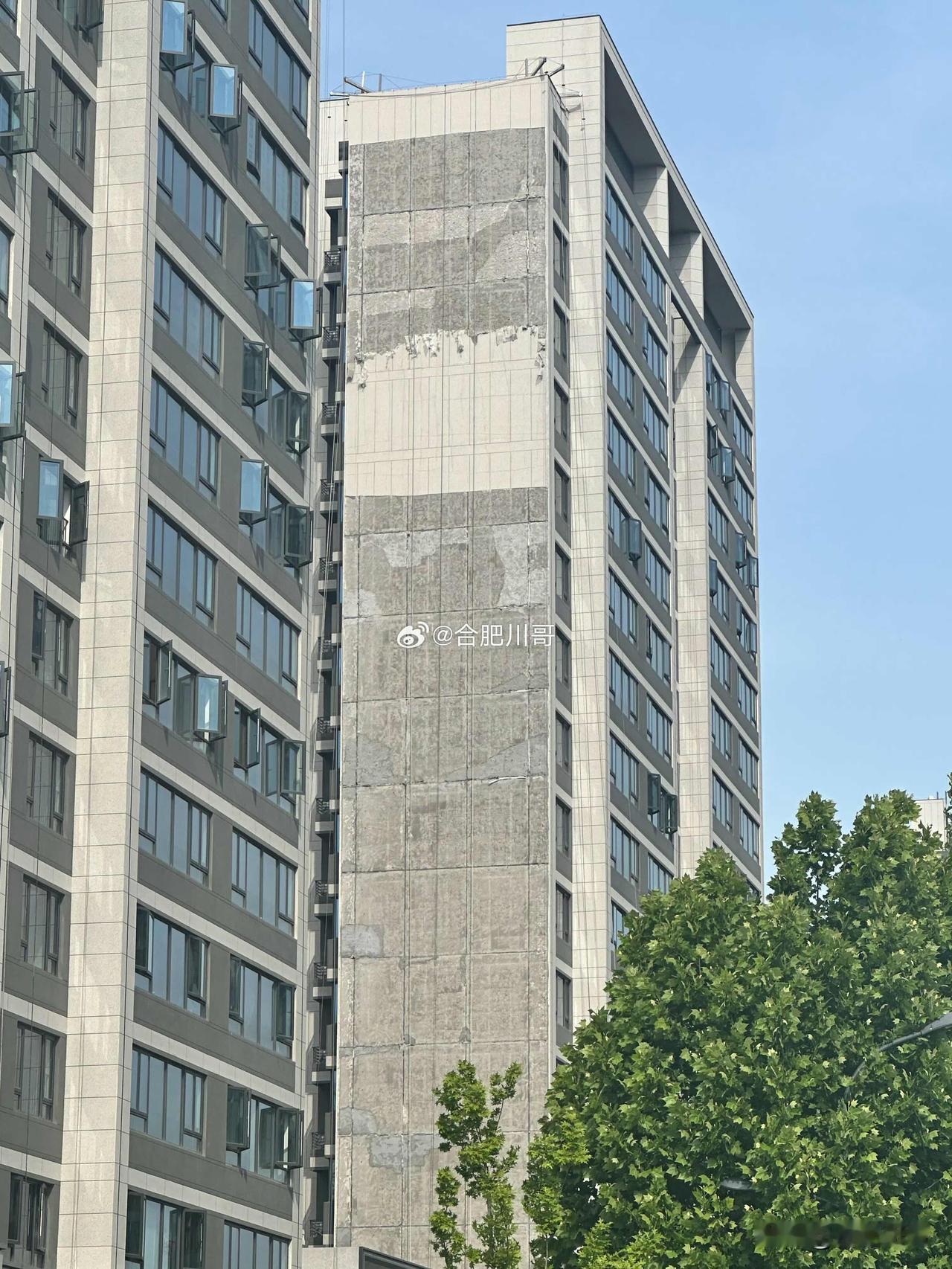 东部新中心伟星东新壹号，所有楼栋外立面都要铲除，重新做并且添加一条铝条装饰。图一