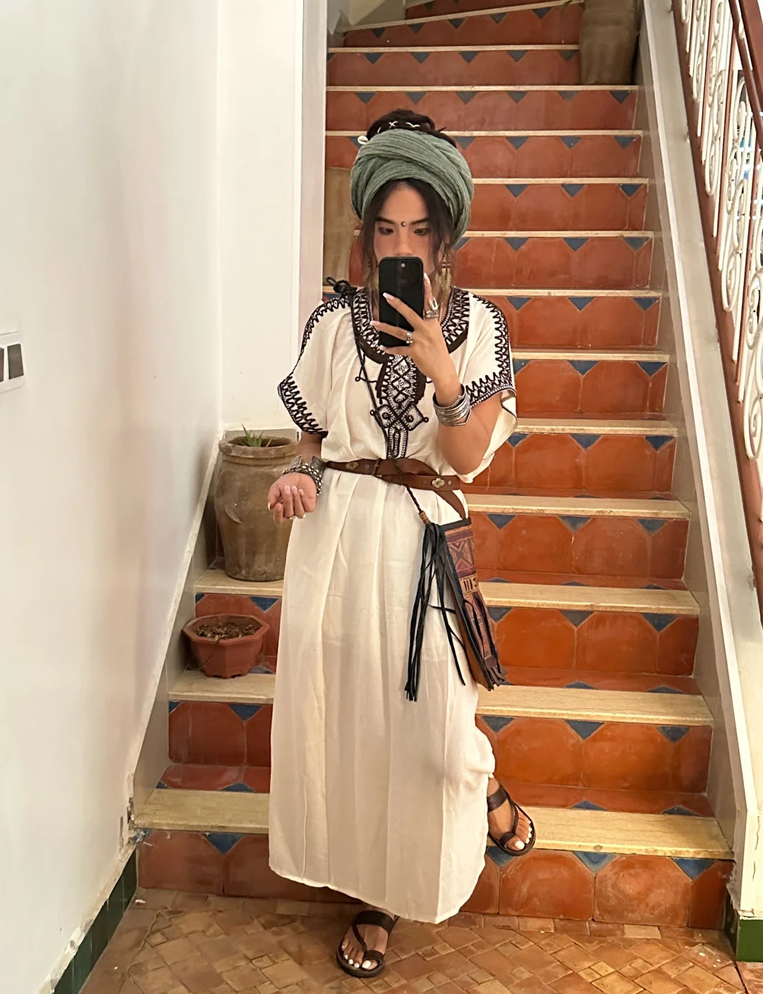 记录一下我的几套look｜在摩洛哥🉐️一周穿搭