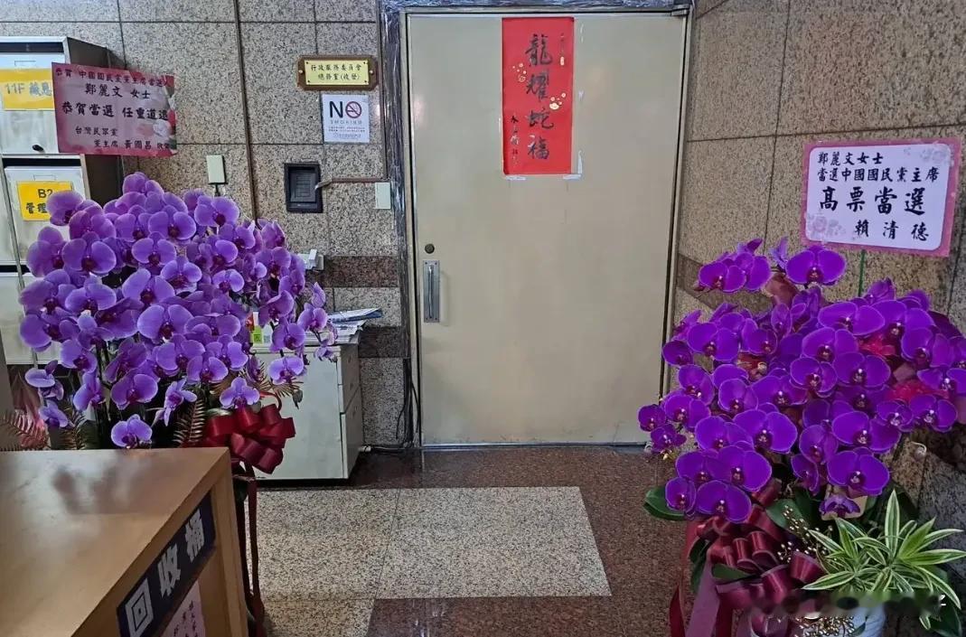 郑丽文当选，外人的黄国昌、赖功德送祝福花篮，自己内部的赵少康送威胁？

国民党主