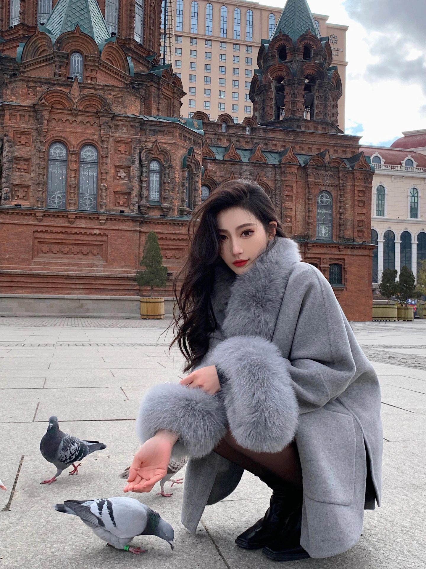 到巴黎了跟哈尔滨似的🕊️⛪️