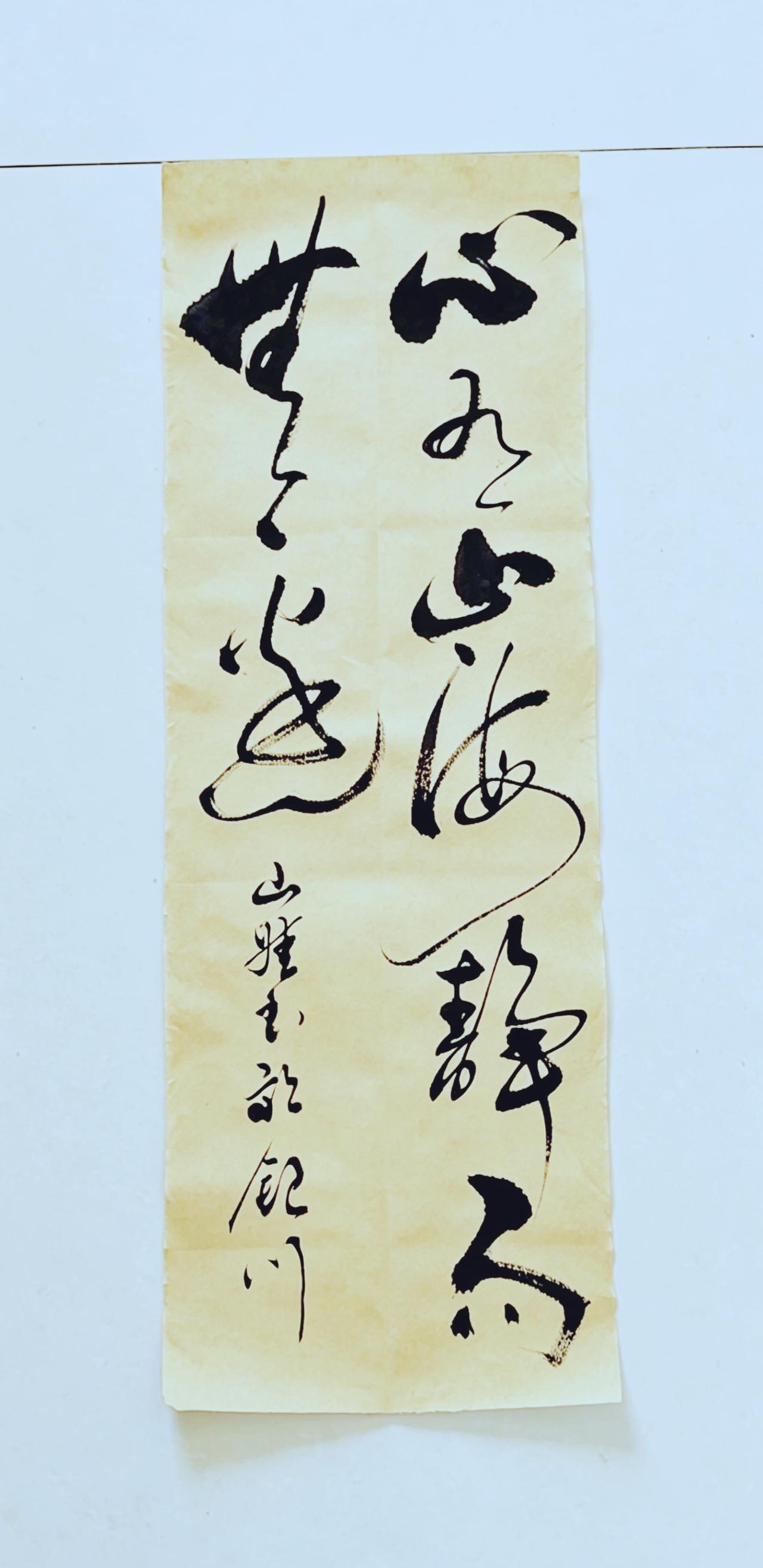 正如网友所说：一幅好的书法作，当你一眼看到便被惊艳到，首观其形，再读其容，往往便