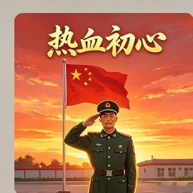 早安我的中国各位老兵，早安！热血未凉，初心依旧。军人的使命，是保家卫国；老兵的坚