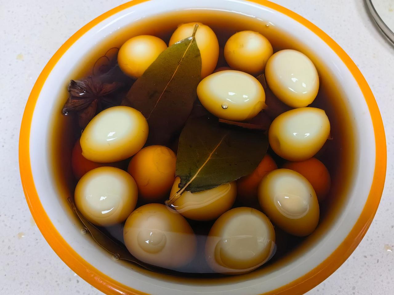 明天，俺闺女就能吃上没茶叶的茶叶鹌鹑蛋了