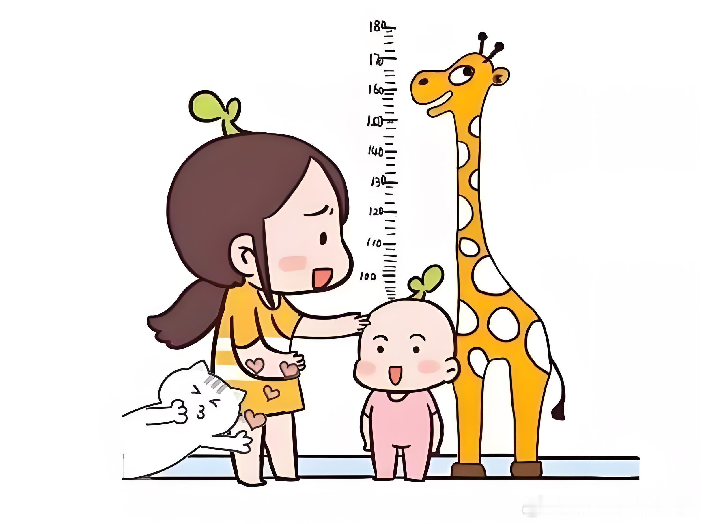 坐诊经常碰到这类家长，真的特别惋惜😭带孩子来做体检，身高足足落后同龄人6-7c