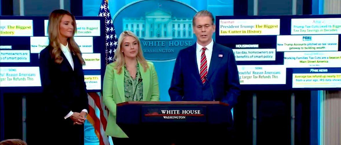 美国财长贝森特今天（北京时间4月16日）表示，两家中国银行已收到美国财政部的信函