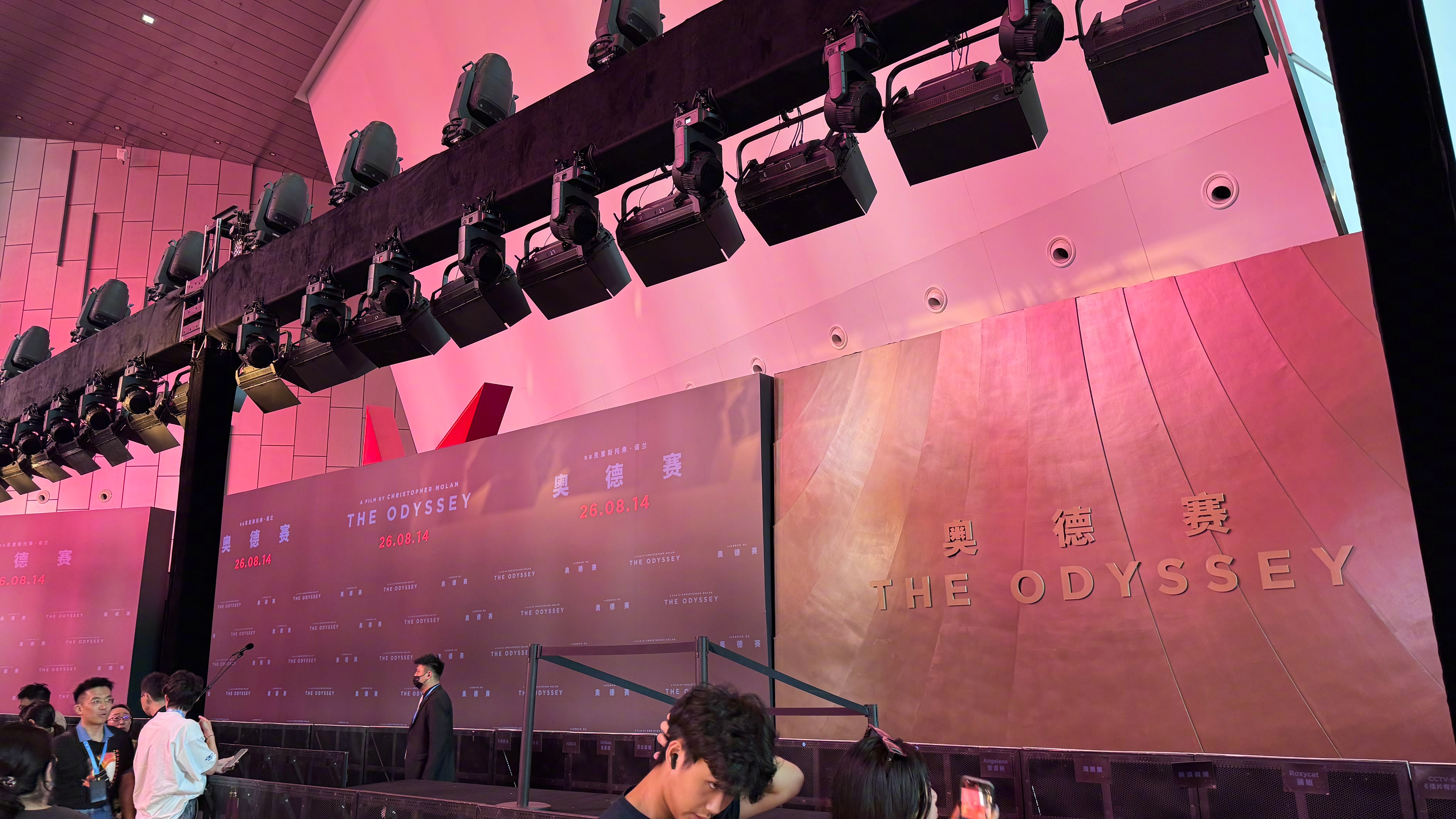 奥德赛中国首映礼来影博看《奥德赛》啦！待会见导演诺兰、制片人艾玛·托马斯&两位主