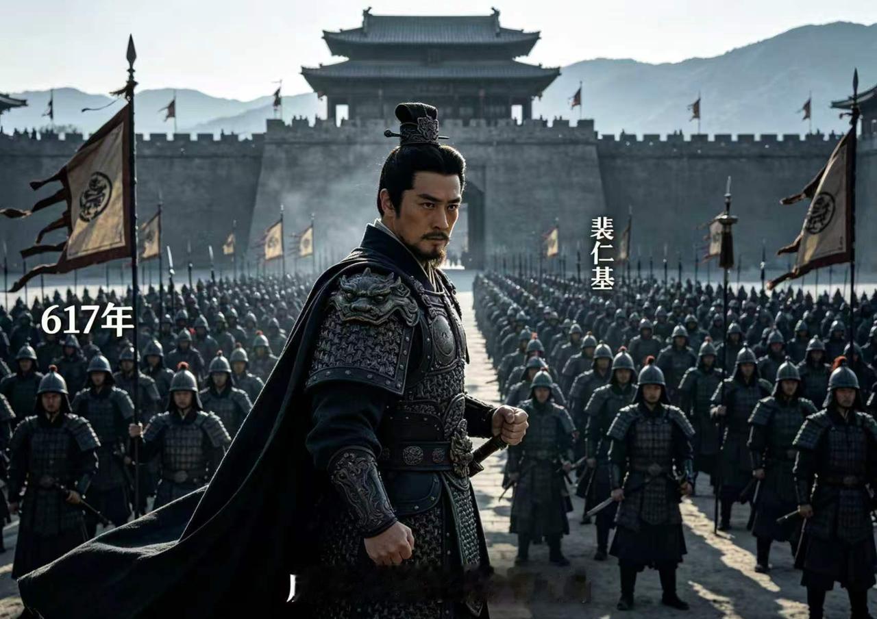 617年，世代效忠大隋的猛将裴仁基，竟然带着虎牢关全军投奔瓦岗。这位朝廷柱石临阵