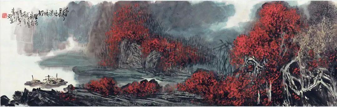 作品赏析：张际才《风景这边独好》。

《风景这边独好》创作于2013年，长26米