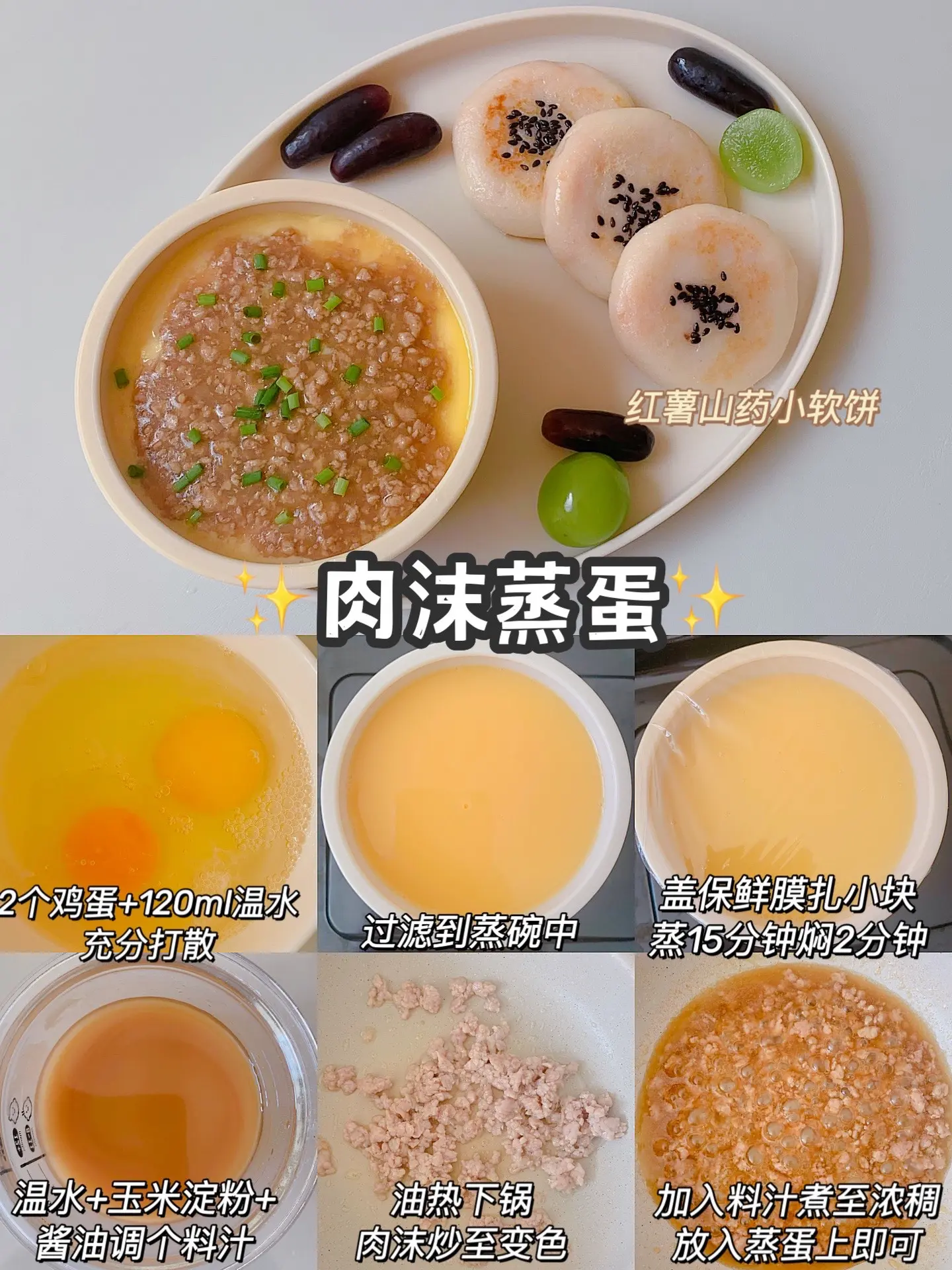 宝宝一周辅食不重样 简单高效 营养均衡～营养美味的宝宝一周辅食来啦～整...