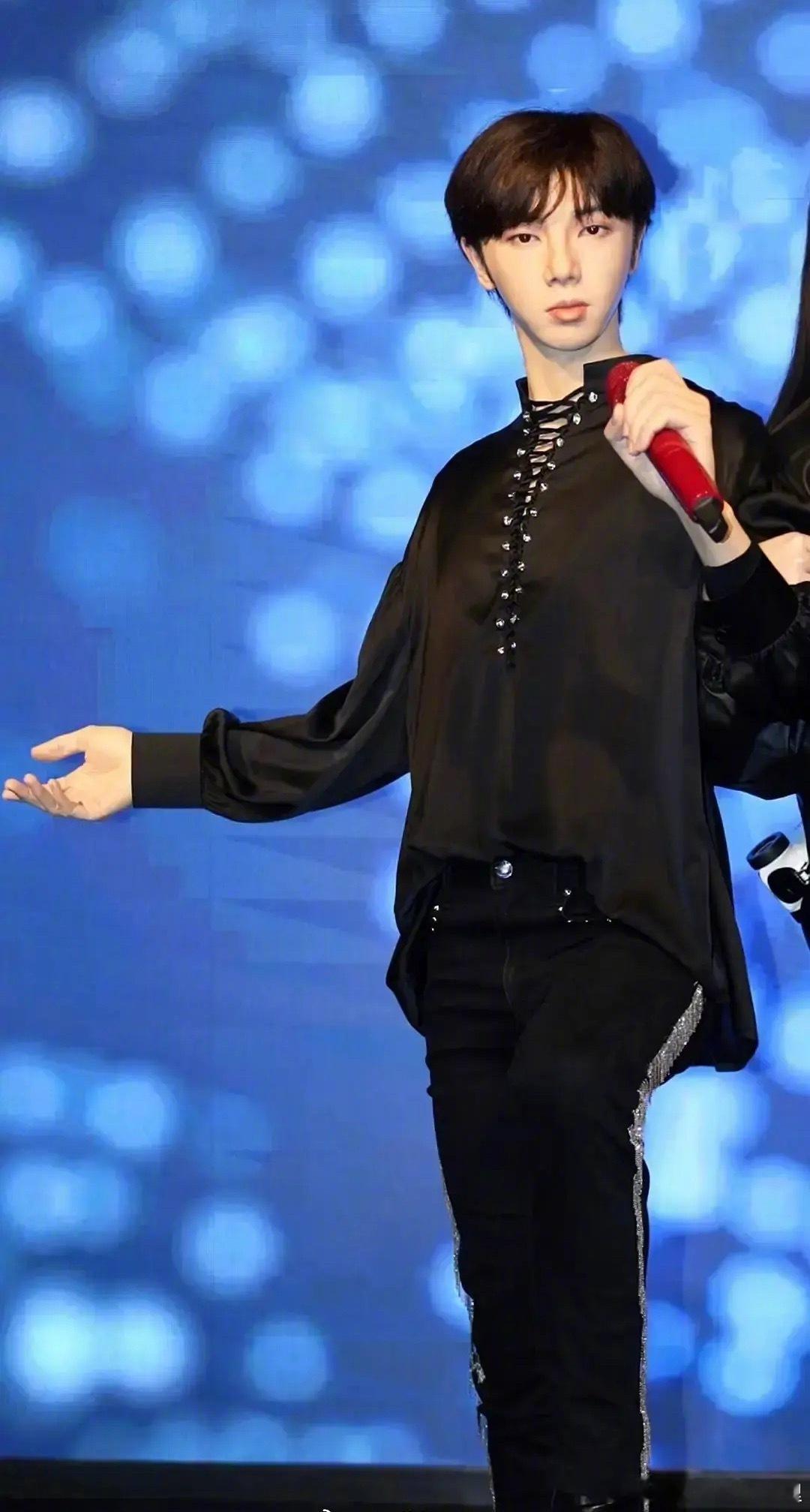 瓣人说香港杜莎夫人把华晨宇的脸做成吉他拨片了，来审判下？