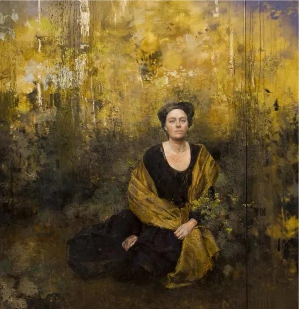色彩朦胧梦幻的人物风景作品︱南非艺术家坎迪斯·查尔顿绘画作品遇见艺术遇见美好绘画