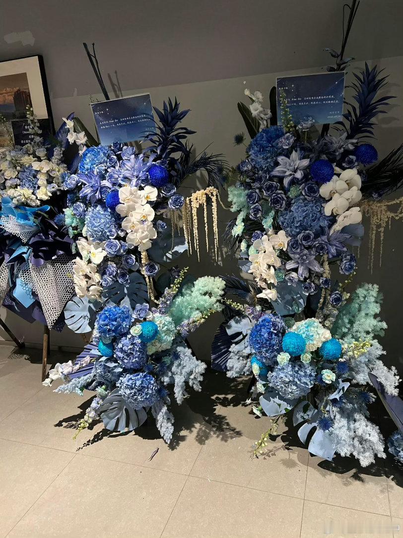 刘宇宁送黄子韬定制花篮刘宇宁送黄子韬定制花篮🈶~刘宇宁送黄子韬演唱会花篮定制星