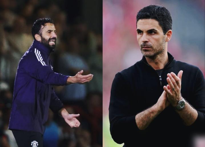 就是不看球只看集锦的球迷，都知道阿莫林和阿尔特塔没有可比性。
可曼联股东拉特克利