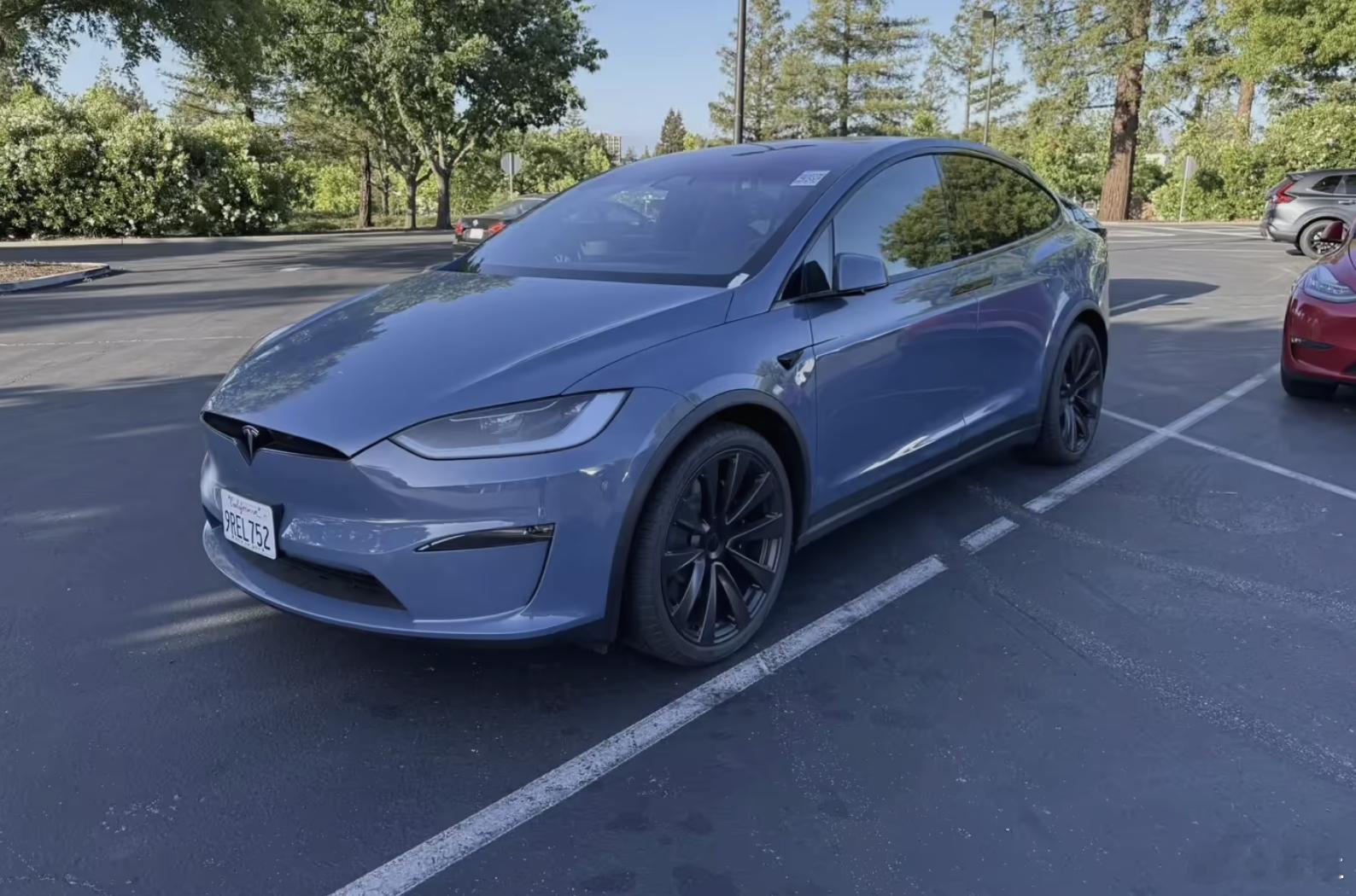 特斯拉测试改款 Model S / X，全新外观颜色扯车事儿特斯拉 ​​​