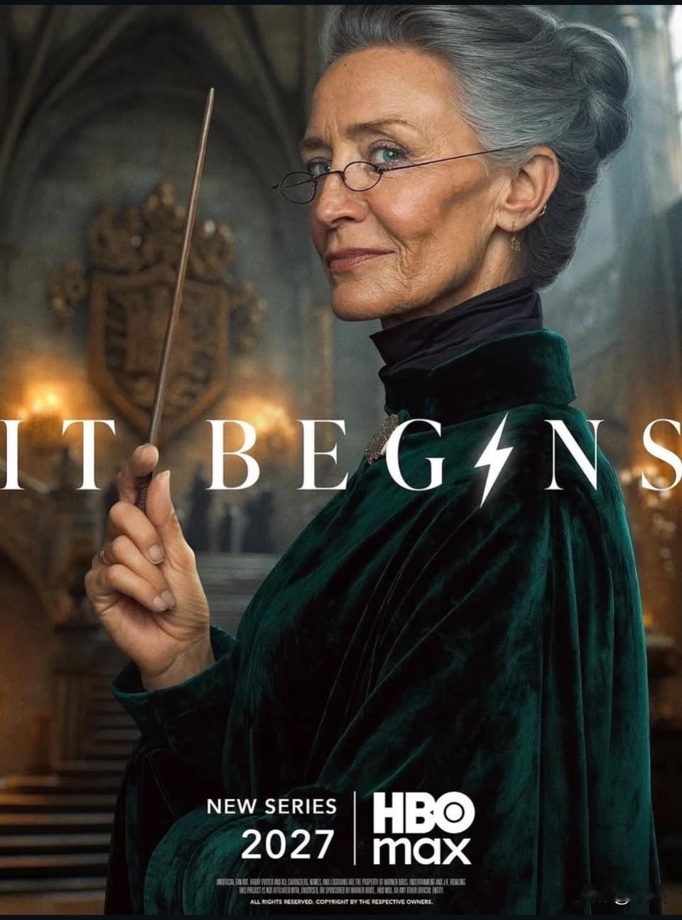 真要来了…《哈利波特》第一季剧版定档
感觉除了黑化乖巧的斯教，其他的选角非常贴，