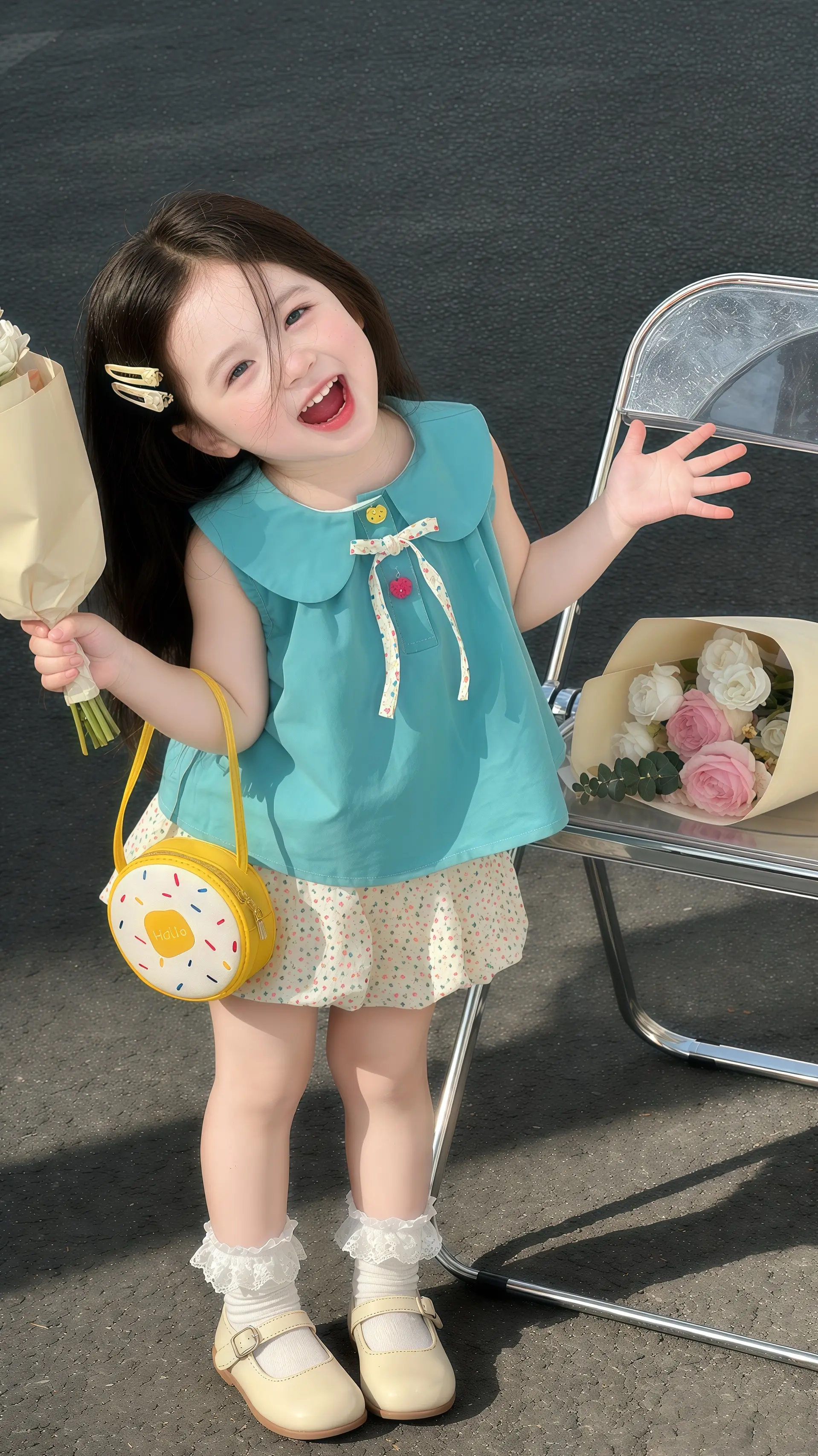 挑战网络穿搭回归现实 速码春日少女感穿搭 今天做元气粉彩风少女 早春温...