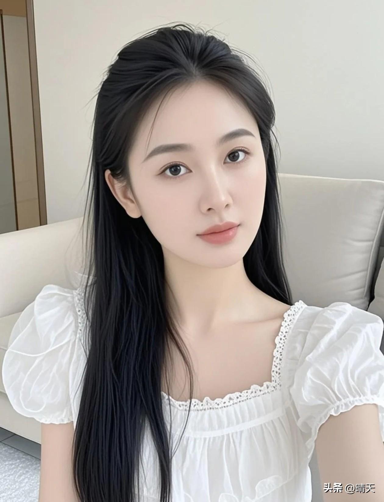 女生穿白衬衣好看吗当然好看了，我就是喜欢穿白色衬衫。