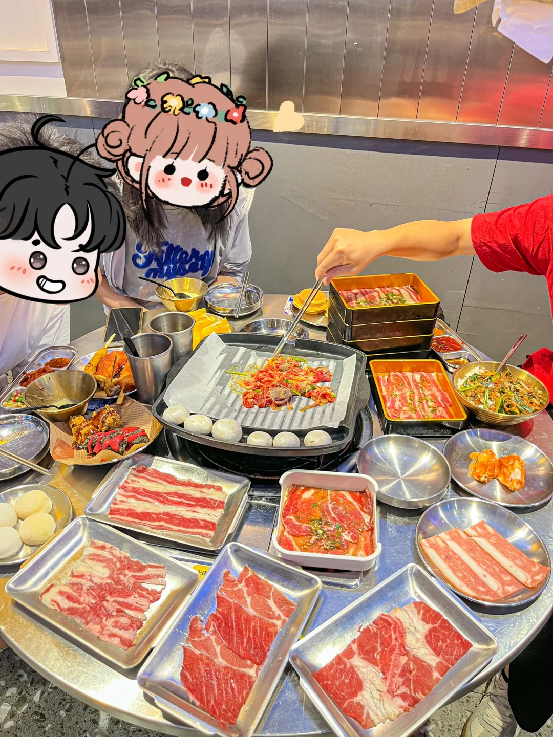 就在中山电大！！自助烤肉！！！好好吃（68r）
