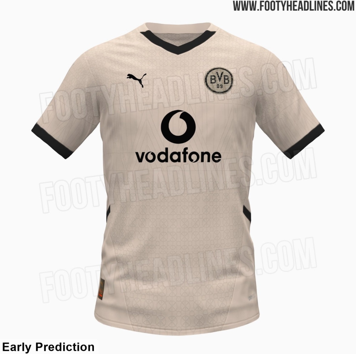 Footyheadlines：多特蒙德和彪马将在2026年推出特别版球衣，以纪念