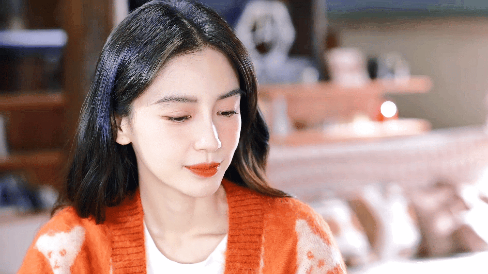 angelababy angelababy “在风华正茂的年纪，遇见了你这束最温