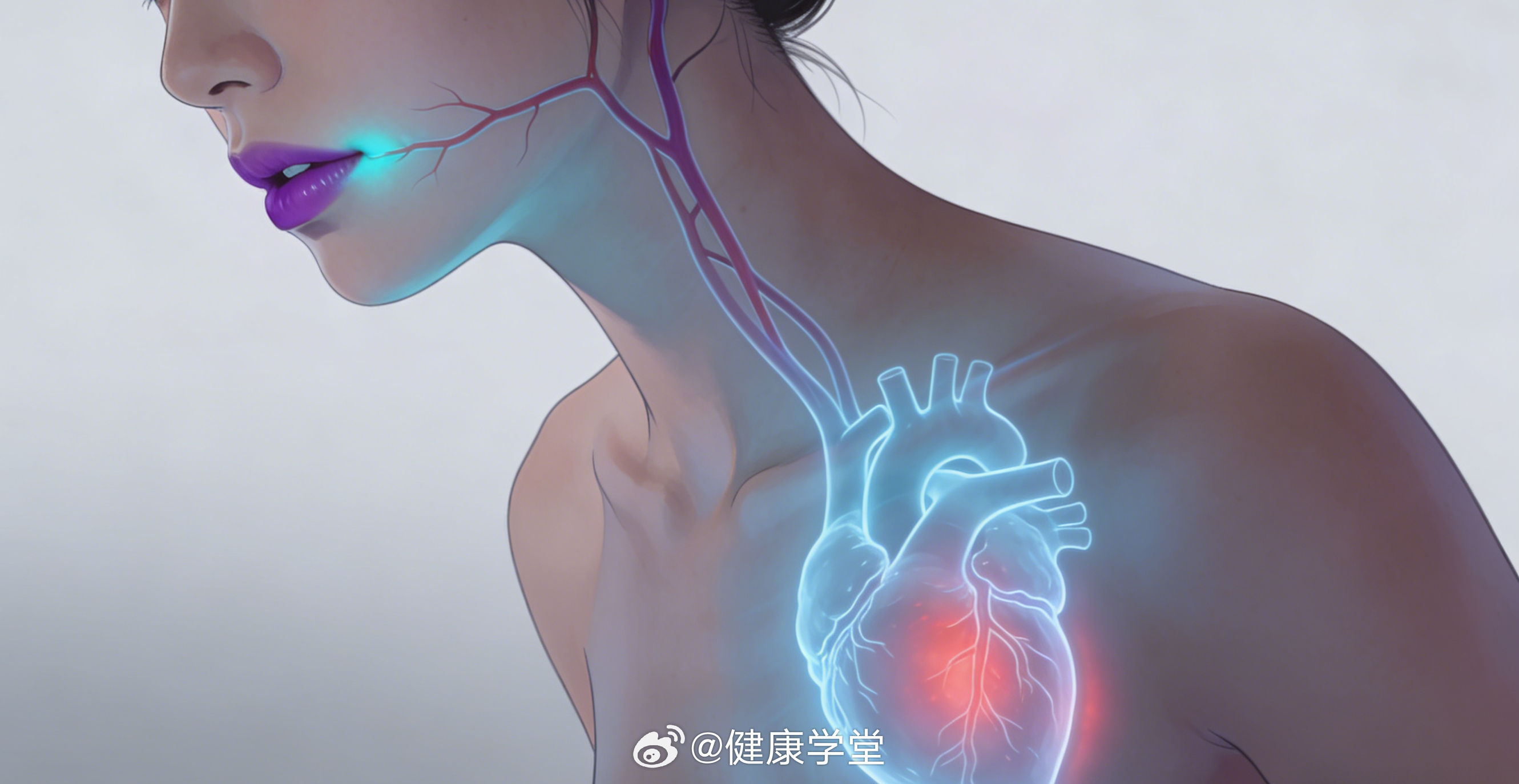 嘴唇发紫，真的是心脏在“求救”吗？ 嘴唇发紫在医学上被称为“发绀”，这往往是身体
