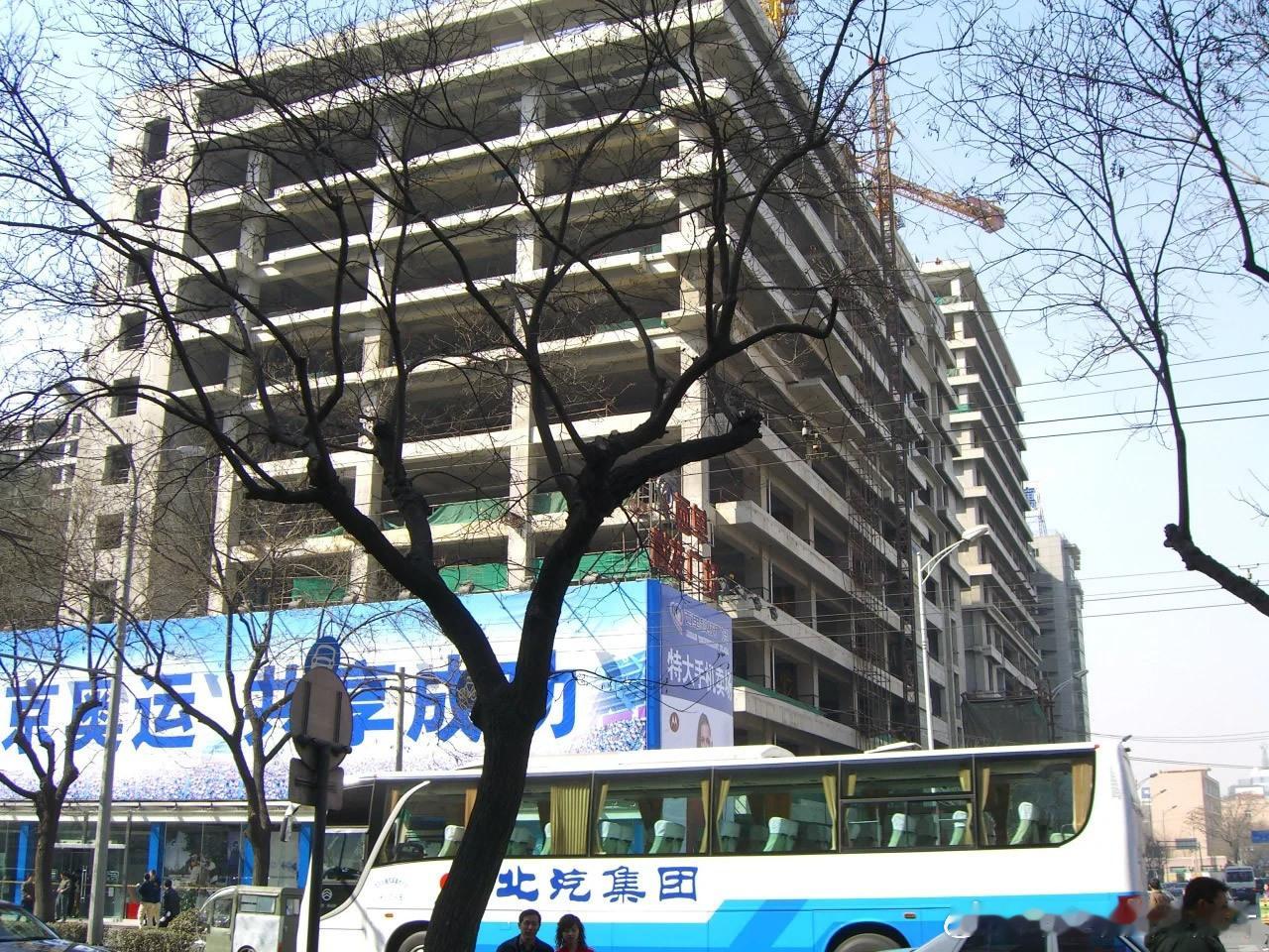 2006年北京西单附近街景 