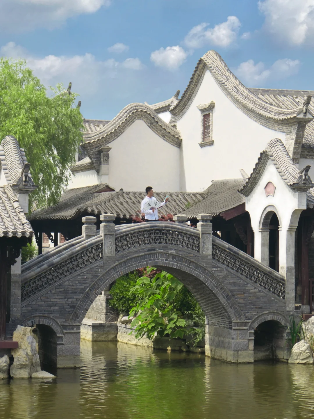 不是江南❗️是青岛海边的水墨徽州