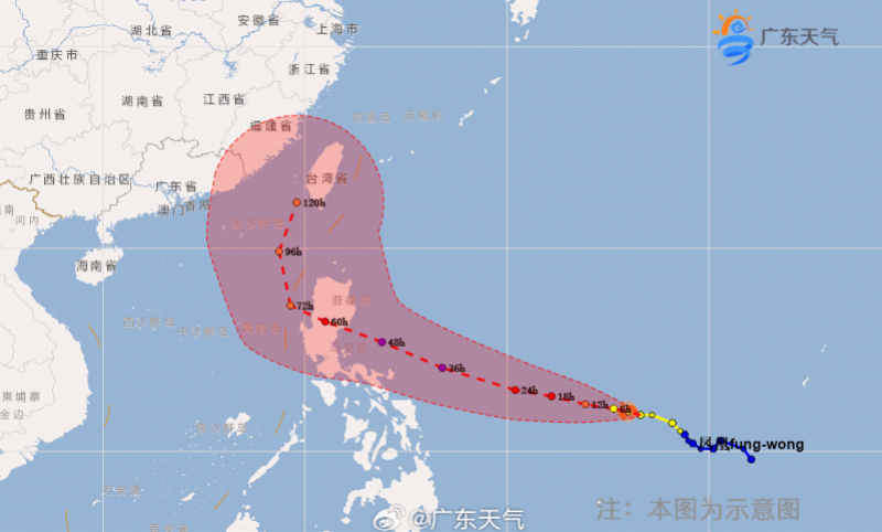 台风“凤凰”将给广东海域带来风险！深圳以东作业渔船需回港