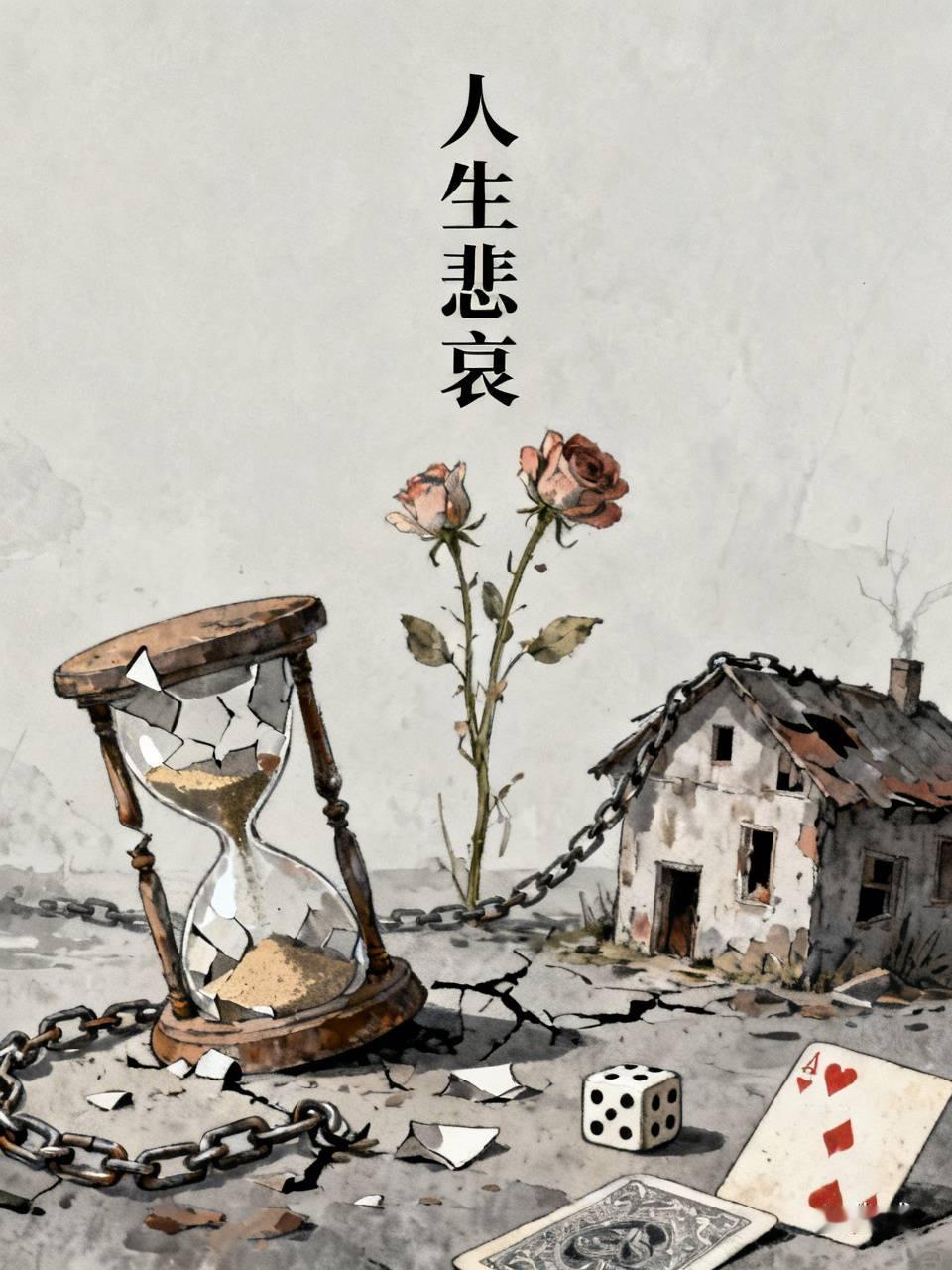 人一生最大的悲哀有很多种。有人跟不爱的人过了一辈子，同床异梦，到老形同陌路，想想