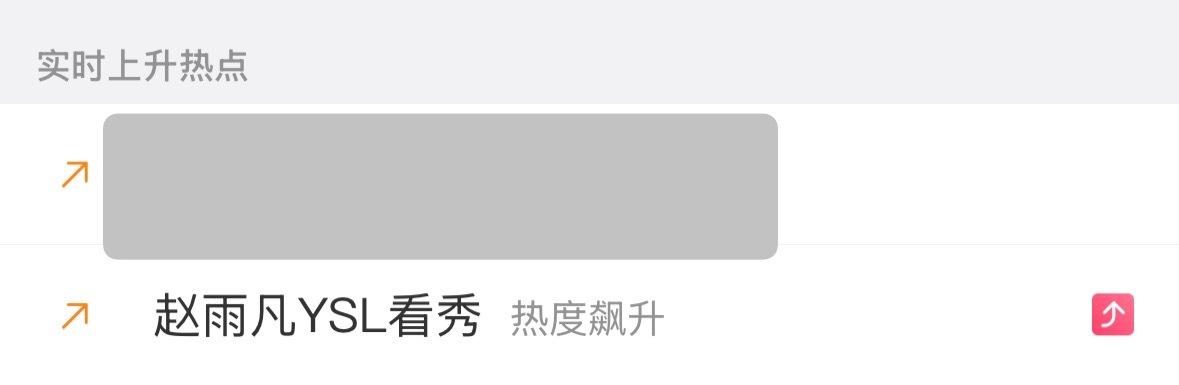 宝贝们发帖都带上词条赵雨凡YSL看秀！这个再上升热点～ 