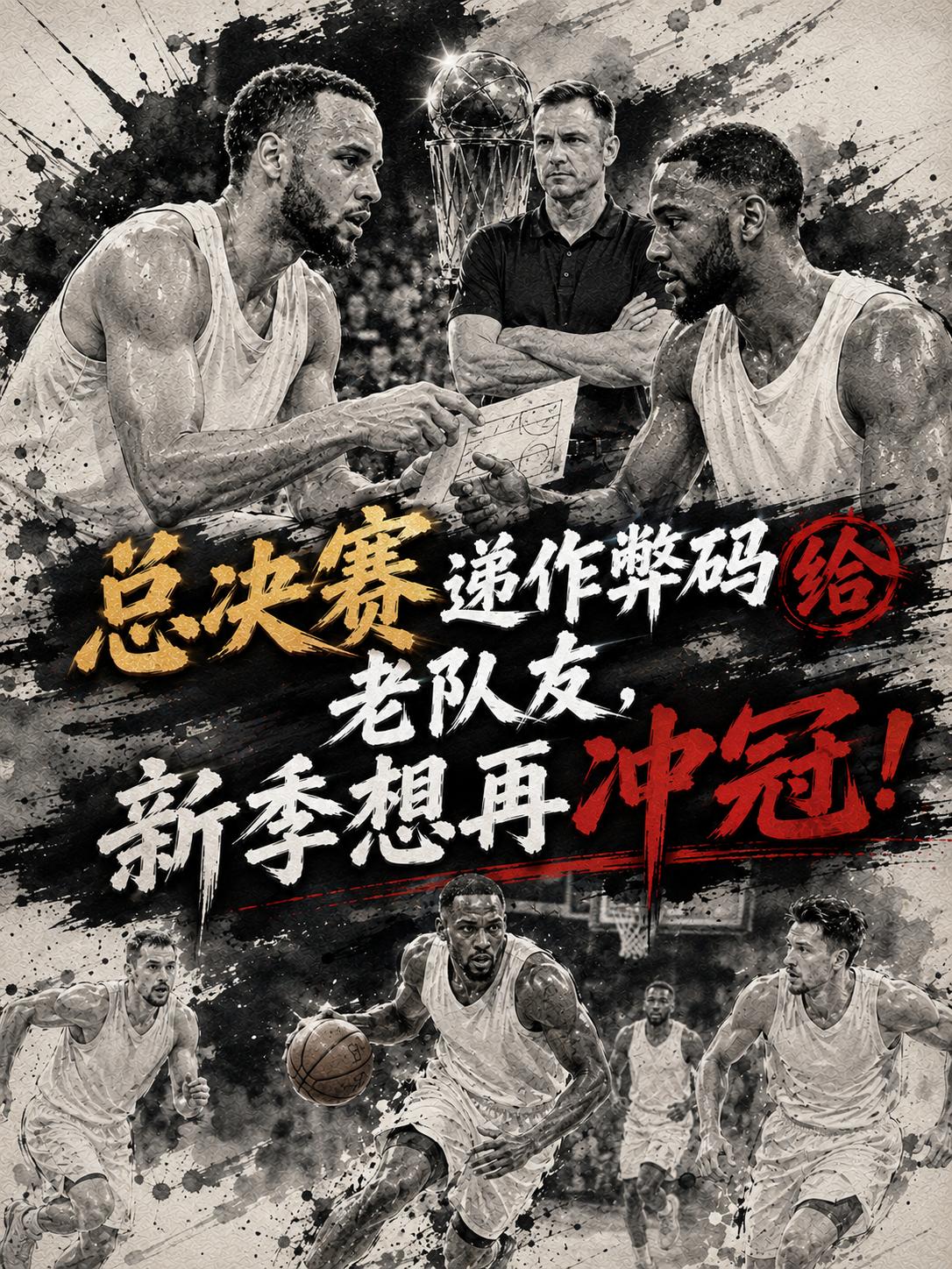 大家万万没有想到，爱德华兹在总决赛每场都会为唐斯支招，看来为了帮助这位老队友能够
