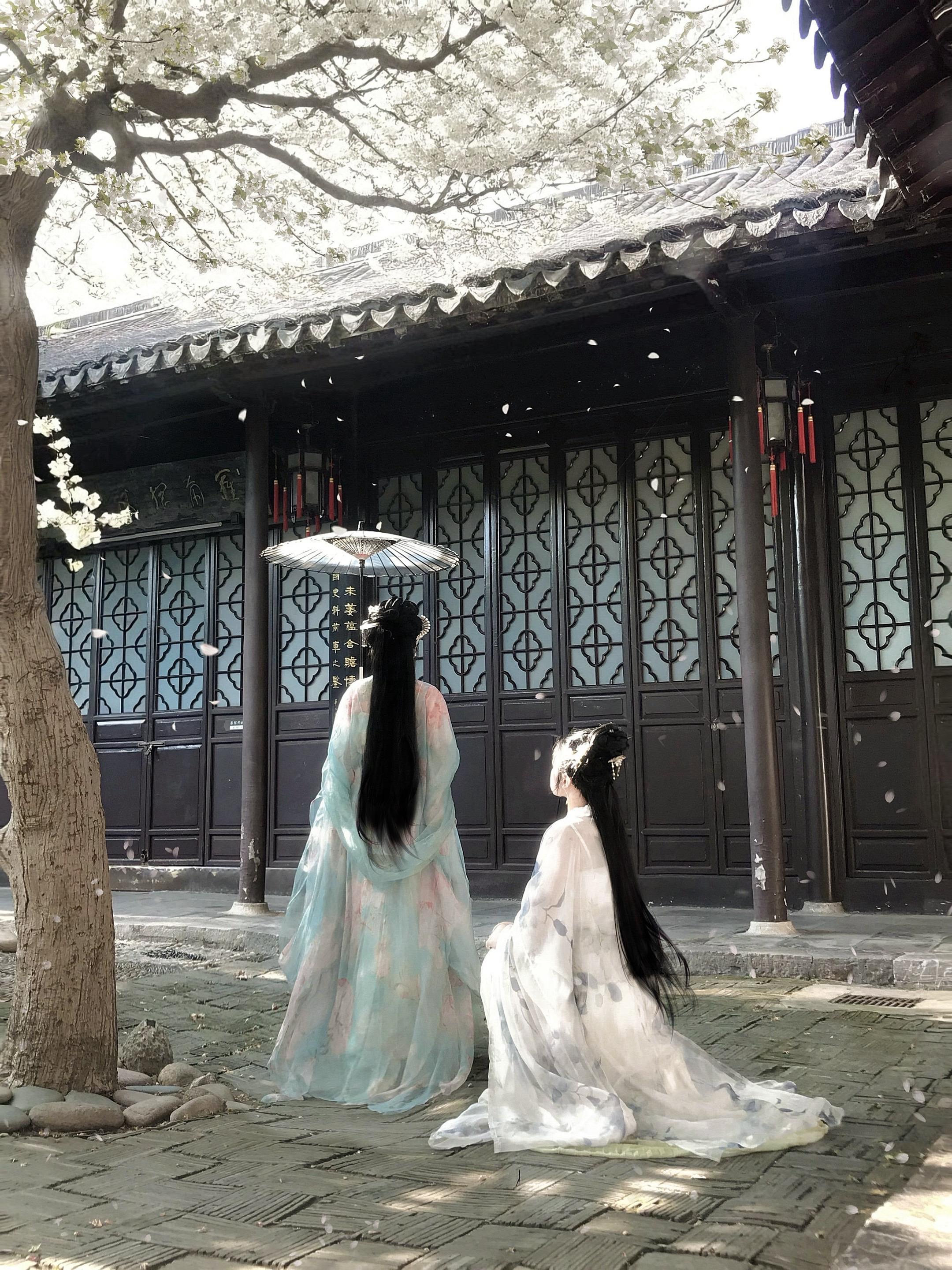 “姐姐，你把我的一身污名，如今都洗的干干净净” 氛围感