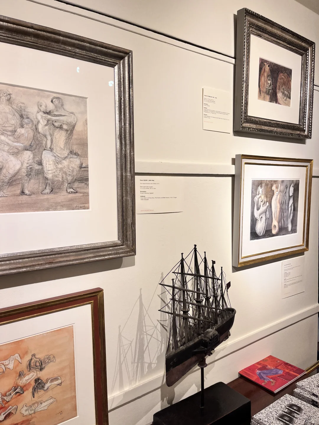 Jonathan Huxley in Crane Kalman Gallery