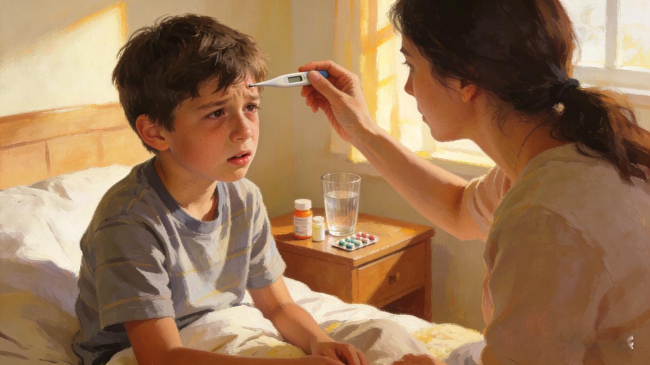 从发烧到 “白肺” 仅一天！男孩两次因流感进 ICU，这些信号要警惕
【晨烧暮“