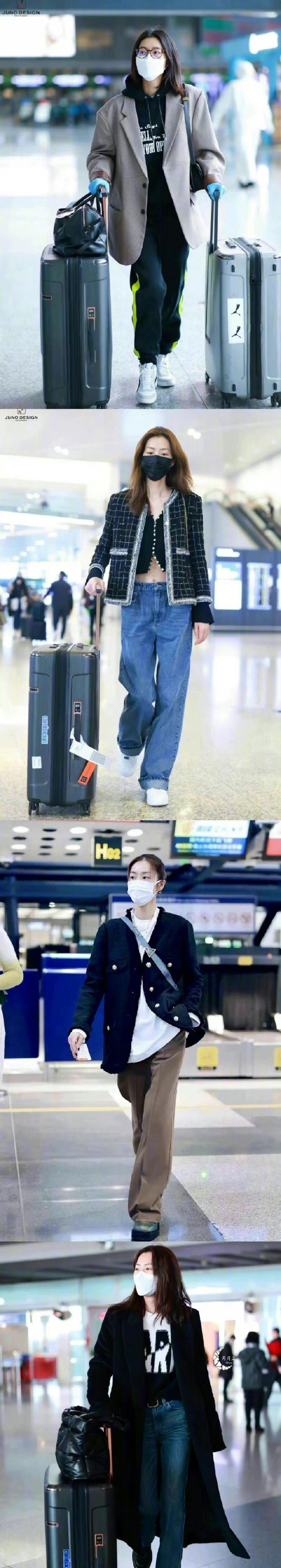 📸刘雯日常私服穿搭 大表姐的时尚感yyds！ 